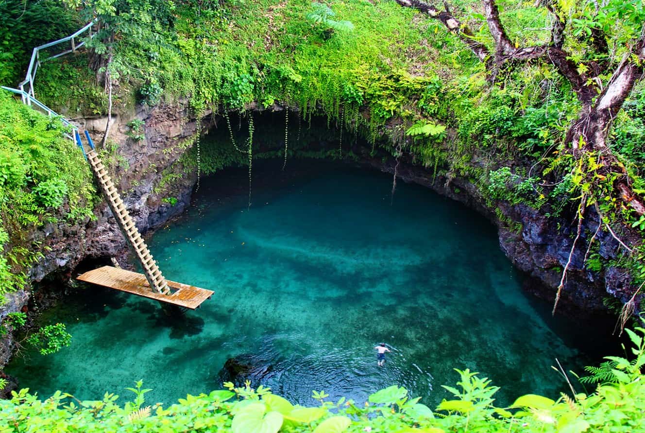 To Sua Ocean Trench, Samoa