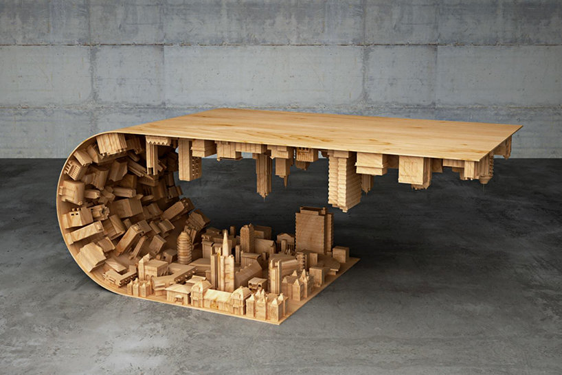 bended reality coffee tablemousarris - placeaholic bended reality coffee tablemousarris - placeaholic