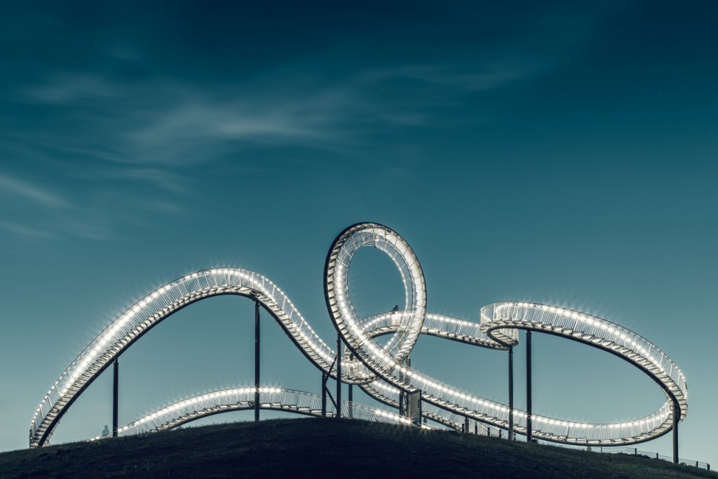 Tiger and Turle Magic Mountain Art Installation