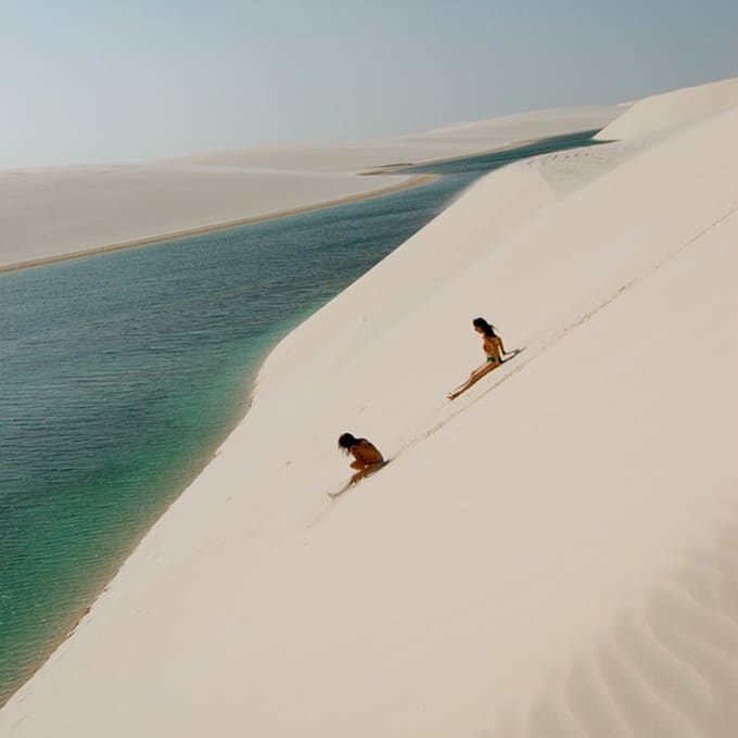The Dunes of Lencois, Brazil