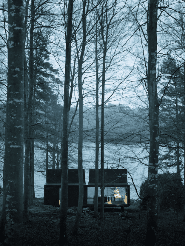 vipp shelter at night