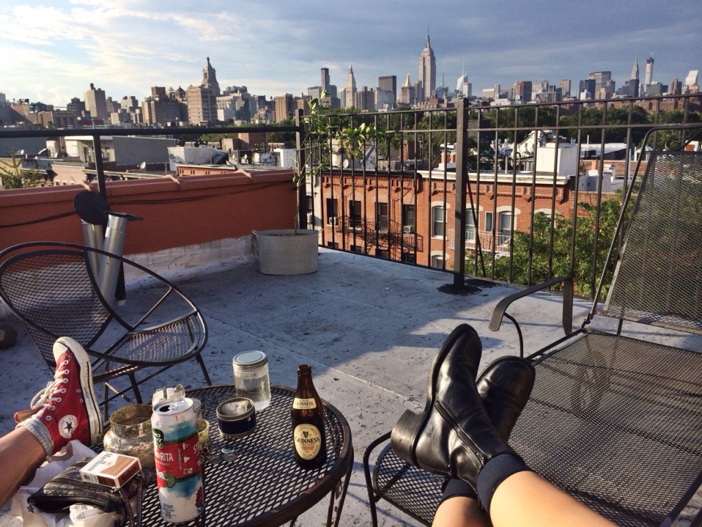 Emma Kate Foutz my last day in New York City