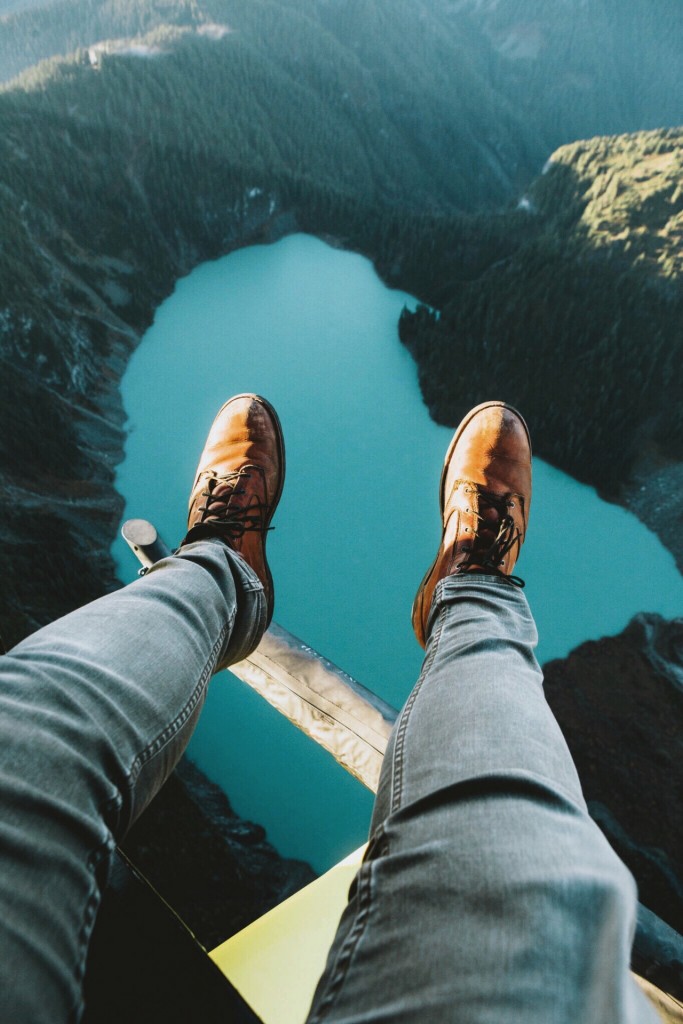 Helicopter Ride Over Blanca Lake by forrestmankins