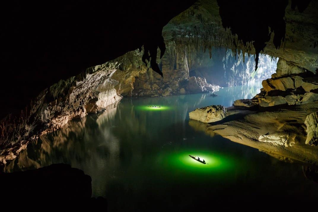 Tham Khoun Xe is one of the largest active rivers caves in the world. Tham Khoun Xe, Laos 2