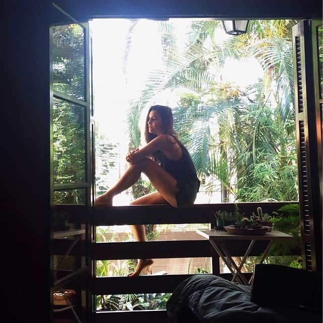 Woke up by the sun knocking on my window. waiting for the summer