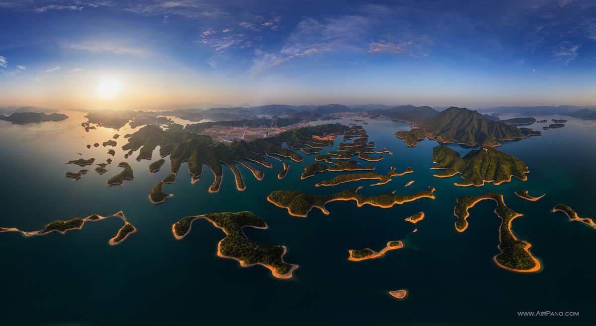 Qiandao Lake - Thousands Islands Lake Photo by airpano.com