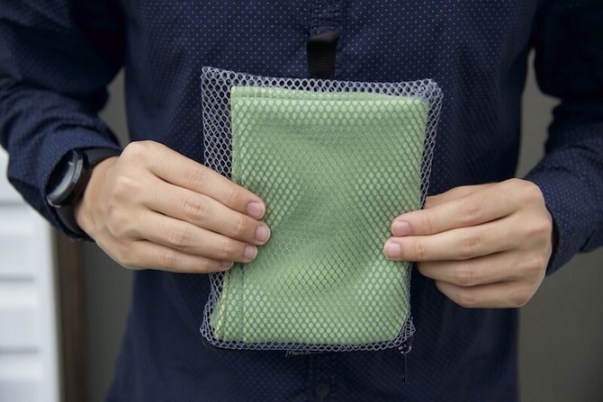 The ultimate sports and travel towel.