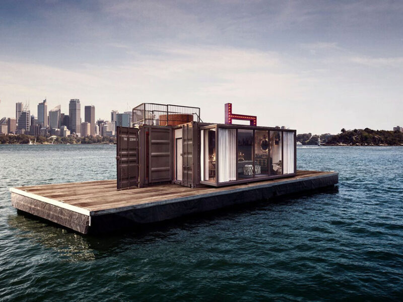Spontaneity Suite floating in Sydney bay area