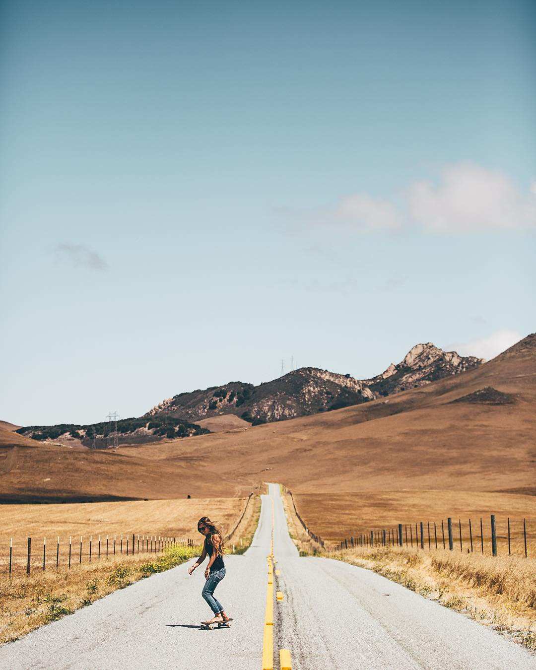 photo by Aaron Brimhall girl on skate