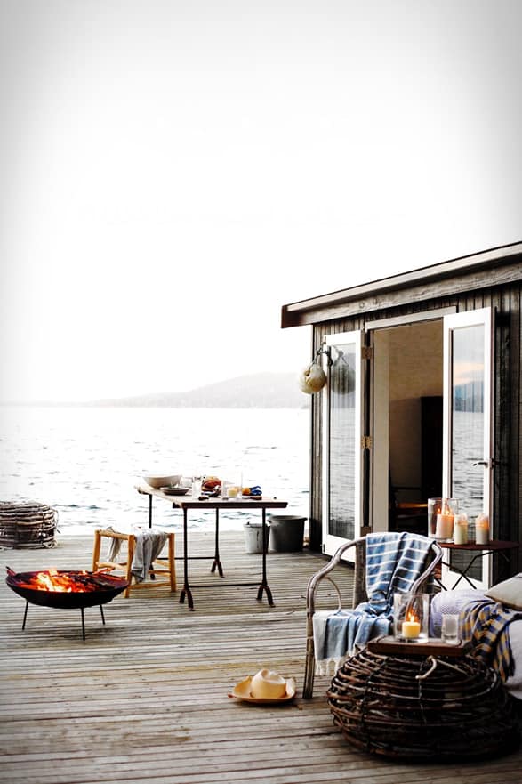 This deck has everything you need and offers amazing views