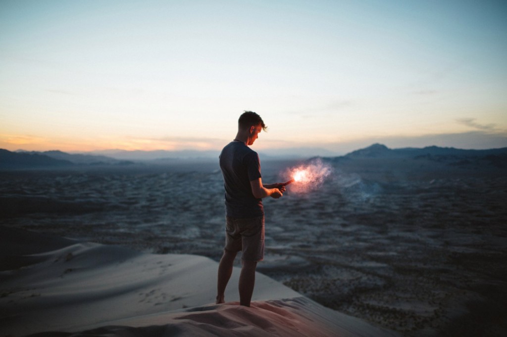 dunes fireworks