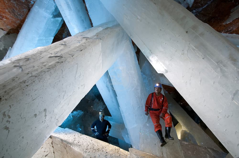 A Special suit is required to enter the cave.