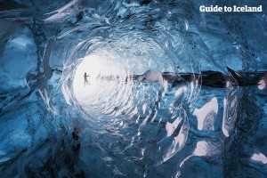 Ice caves can get spectacular forms.